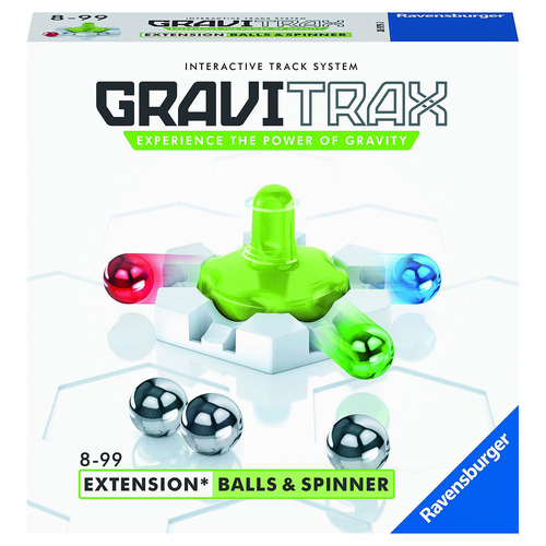 GraviTrax Action Pack Balls & Spinner Marble Run Kids/Family STEM Toy 8y+