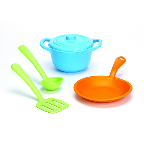 Green Toys Chef Set Kids/Childrens Pretend Play Toy 2+