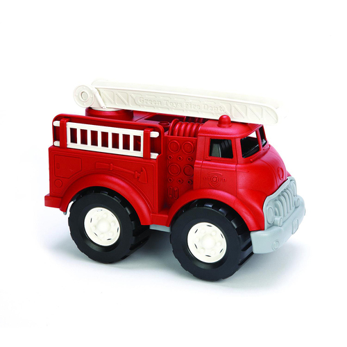 Green Toys Fire Truck Kids/Childrens Toy Vehicle Playset 1+