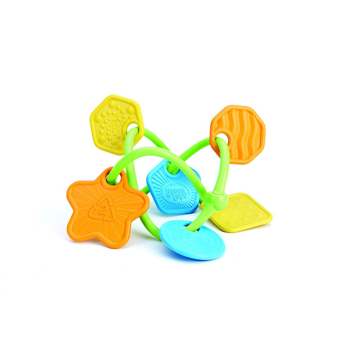 Green Toys Plastic Twist Teether/Teething Baby/Infant Toy 0m+