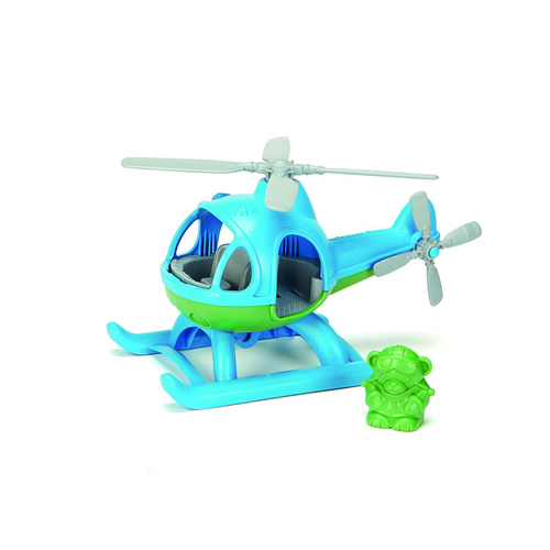 Green Toys Helicopter Blue Kids/Childrens Toy Vehicle Playset 2+