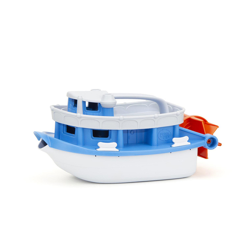 Green Toys Plastic Paddle Boat Kids/Toddler Bath Toy 6m+