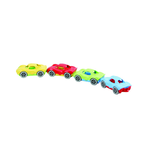 Green Toys Stack & Link Racers Kids/Childrens Toy Vehicle Playset 6m+