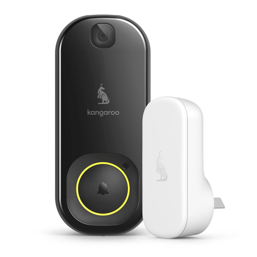 Kangaroo Waterproof Smart Doorbell Camera Wi-Fi Connectivity