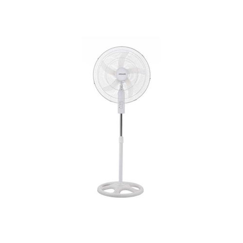 Heller 50cm Cooling Home/Office Pedestal Fan 50W - White