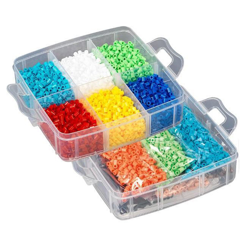 6000pc Hama Beads w/ Small Storage Box Kids Building Toy 5y+