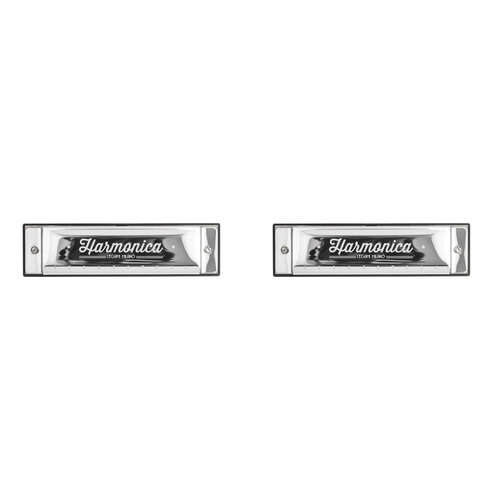 2PK Legami Harmonica w/ Case Diatonic In The Key Of C