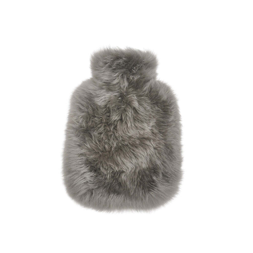 Auskin The Gulgong Sheepskin Hot Water Bottle Cover - Fossil