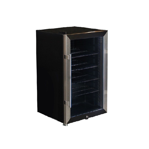 Heller 70L Electric Beverage Cooler Fridge 48x69cm - Black