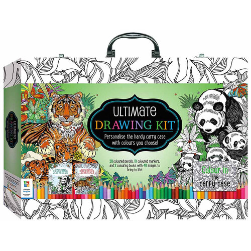 Art Maker Adult Ultimate Drawing/Colouring Kit Carry Case