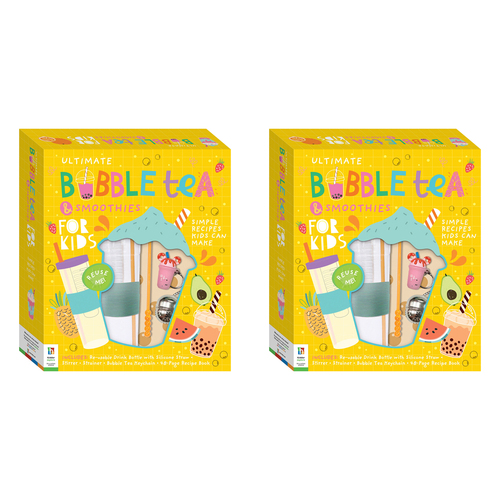 2PK WonderFull Ultimate Bubble Tea & Smoothies for Kids Kit 6y+