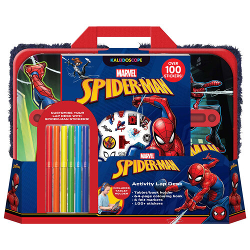 Kaleidoscope Spider-Man Kids/Childrens Activity Lap Desk 3Y+