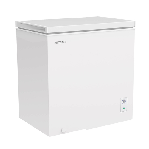 Heller 200L Hybrid Chest Food Freezer 82x85cm - White