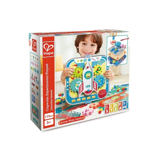 Hape Cogworks Experimental Playset Kids/Toddler Toy 3+