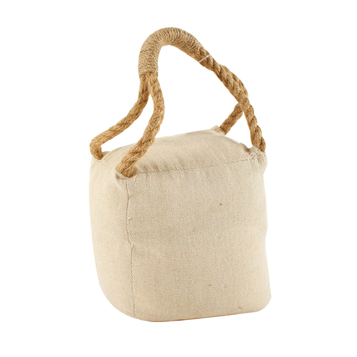 Maine & Crawford Hanno 28cm Door Stop w/ Rope Handle - Natural