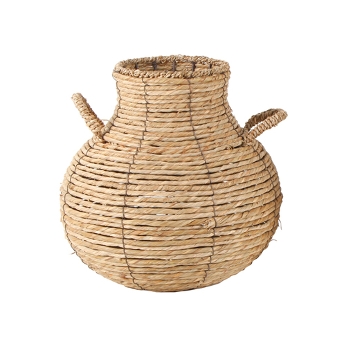 Maine & Crawford Nassim 32x16cm Seagrass Belly Basket - Natural