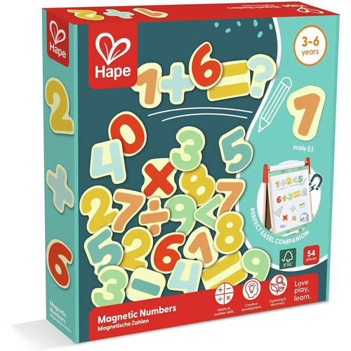 Hape Magnetic Numbers Educational Toy Interactive Fun for Kids 3Y+