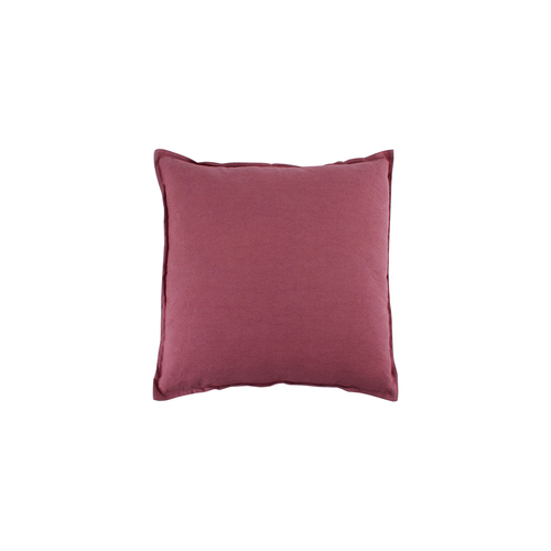 Maine & Crawford Octavi 50x50cm Cotton Linen Cushion - Deep Plum