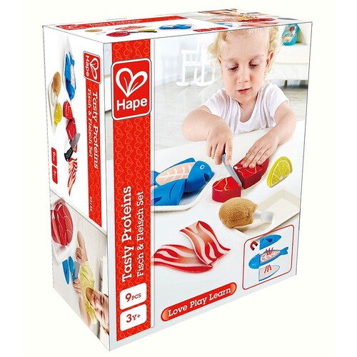 Hape Tasty Proteins Pretend Play Kids/Toddler Toy 3+