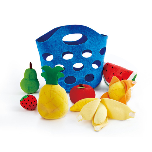 Hape Toddler Fruit Basket Pretend Play Kids Toy 18m+