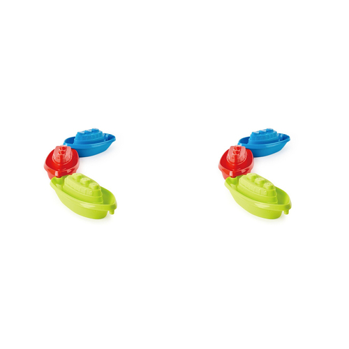 2PK Hape Beach and Bath Boats Play Toy for Toddlers 12M+