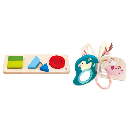 Hape Baby Book Bella And Geometry Puzzle Childrens Toy