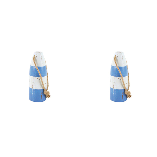 2PK Maine & Crawford 20x8cm Harry Buoy Decoration N87 - Navy/White