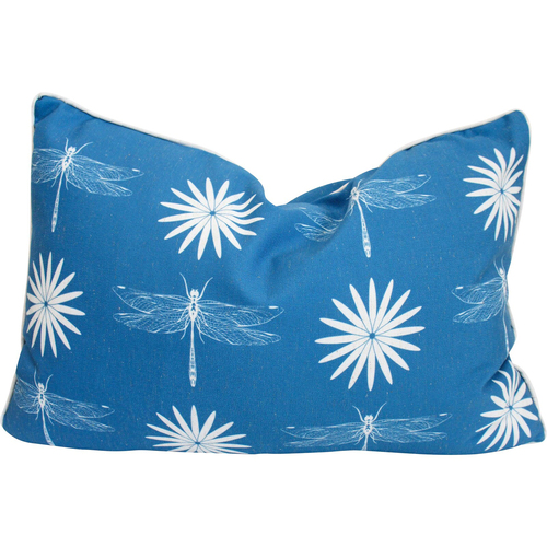 LVD Rectangle Daisy Polylinen Cushion Throw Pillow