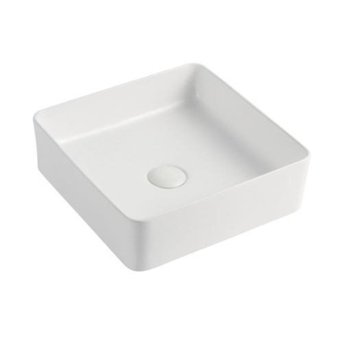 Haven Home Square Vitreous China Bathroom Basin Matte White