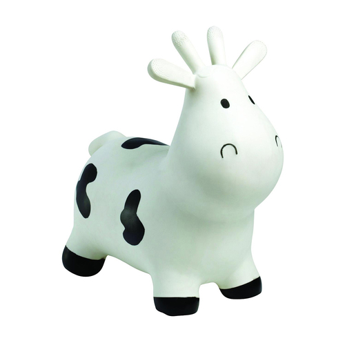 Happy Hopperz White Cow Kids/Childrens Bouncy Toy  Ride On 12m+