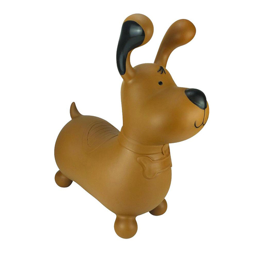 Happy Hopperz Brown Dog Kids/Childrens Bouncy Toy  Ride On 12m+