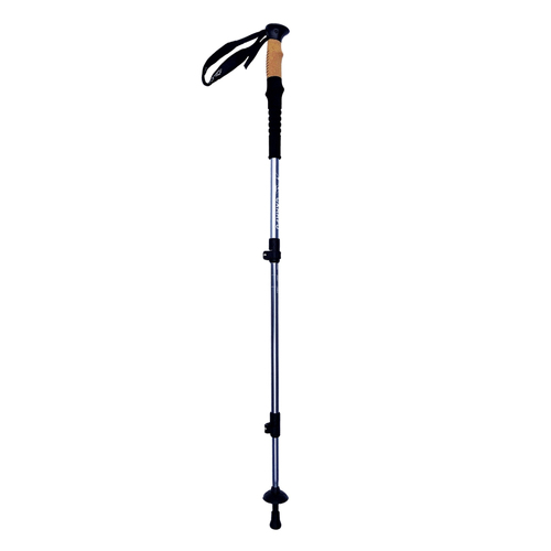 High Trek Expedition Outdoors Trail Hiking Aluminium Walking Pole