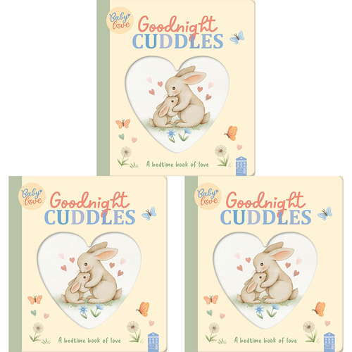 3PK Townhouse Good Night Cuddles Kids Early Learning  Book 1y+