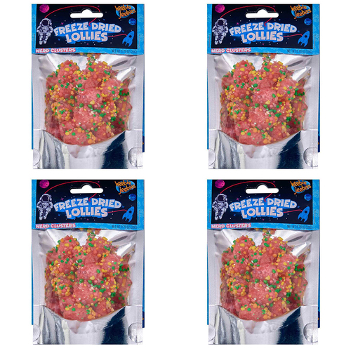 4PK Heebie Jeebies 20g Freeze Dried Nerds Gummy Clusters Mini Pack