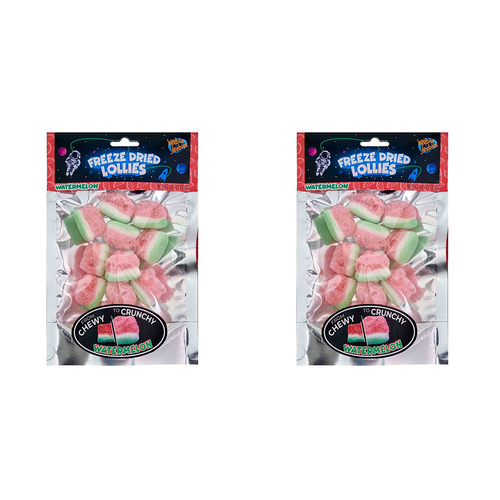 2PK Heebie Jeebies 30g Freeze Dried Sour Watermelon Pack