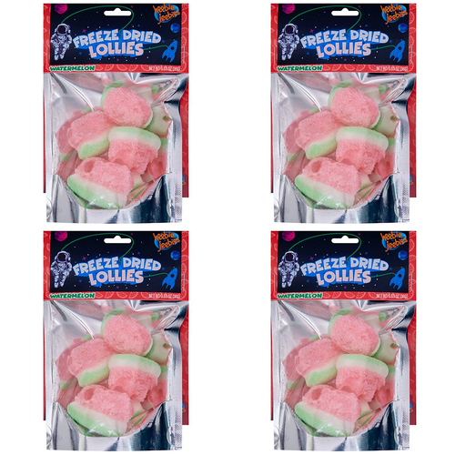 4PK Heebie Jeebies 18g Freeze Dried Sour Watermelon Mini Pack