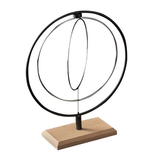 Geek Culture Kinetic Hoop Sculpture Home/Office Desk Accessory 28cm