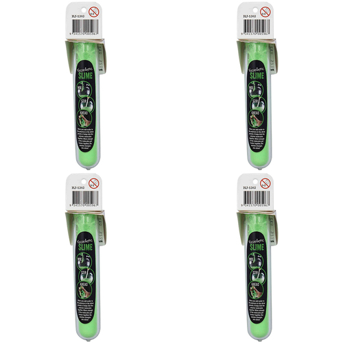 4PK Heebie Jeebies Test Tube Kids Science Experiment Viscoelastic Slime Assort