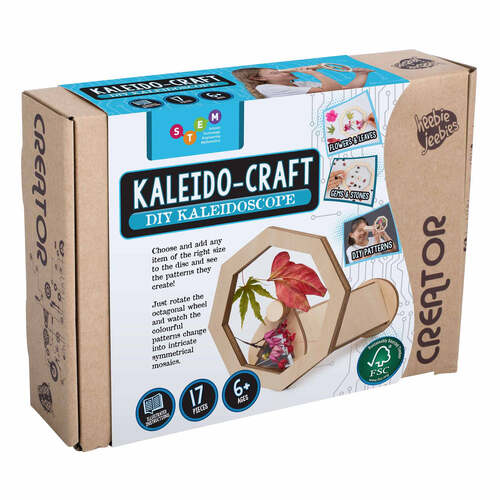 Heebie Jeebies Creator Kaleido Craft Kids Science Wooden Toy 6+