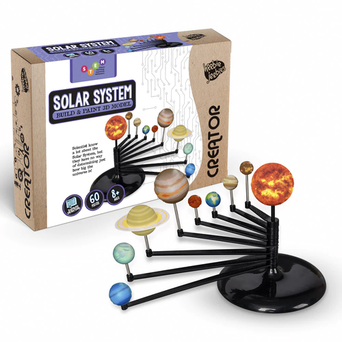 45pc Heebie Jeebies Creator Solar system Kids Science Toy 8+