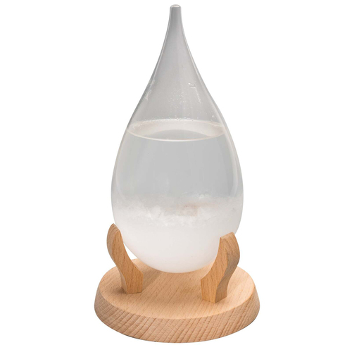 Geek Culture Fitzroy's Teardrop Storm Glass/Weather Forecasting Device