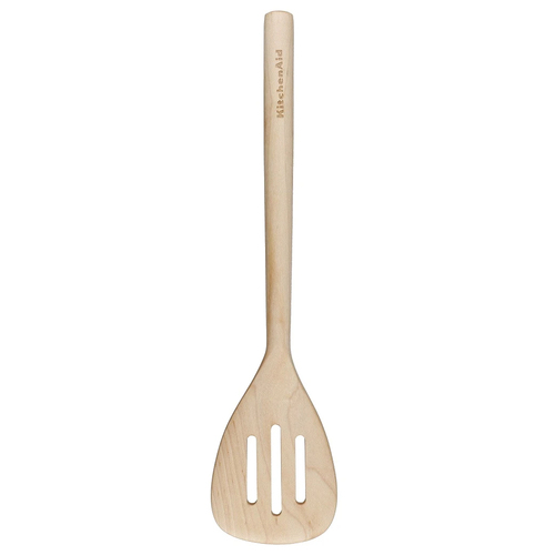 KitchenAid Maple Wood Slotted Turner