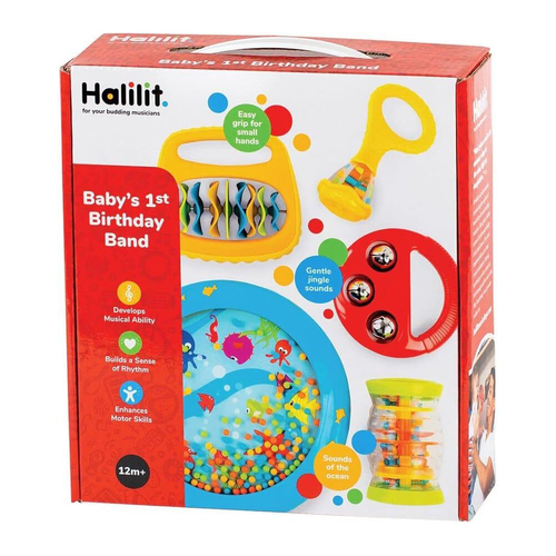 HalilitBabys First Birthday Band Kids/Childrens Pretend Play Toy 12m+