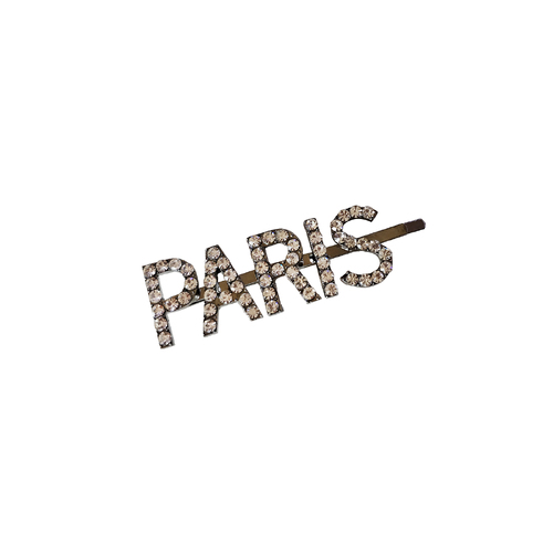 Culturesse Paris Statement Classic 5.8cm Hair Clip - Silver