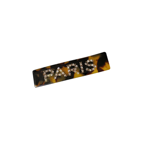 Culturesse Paris Classic 7cm Barrette Clip - Leopard