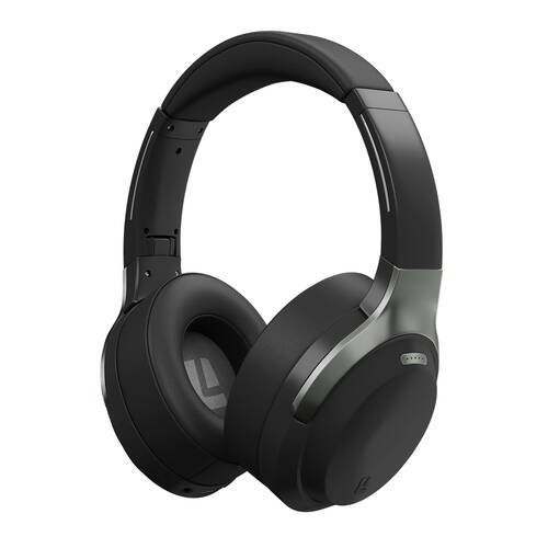 Liquid Ears Long Play Over-Ear Foldable Headphones Black