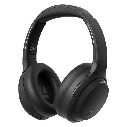 Liquid Ears ANC True Wireless Bluetooth Overhead Headphones Black