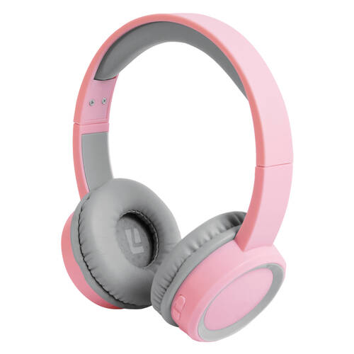 Liquid Ears Kidz Wireless On-Ear Volume Limited Headphones Pink