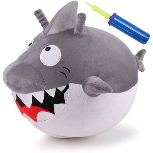 iPlay iLearn 33cm Bouncy Shark Kids/Children 18m+ Grey