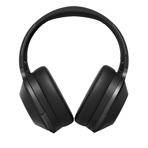 Laser Wireless Bluetooth ENC Over-Ear Headphones - Black